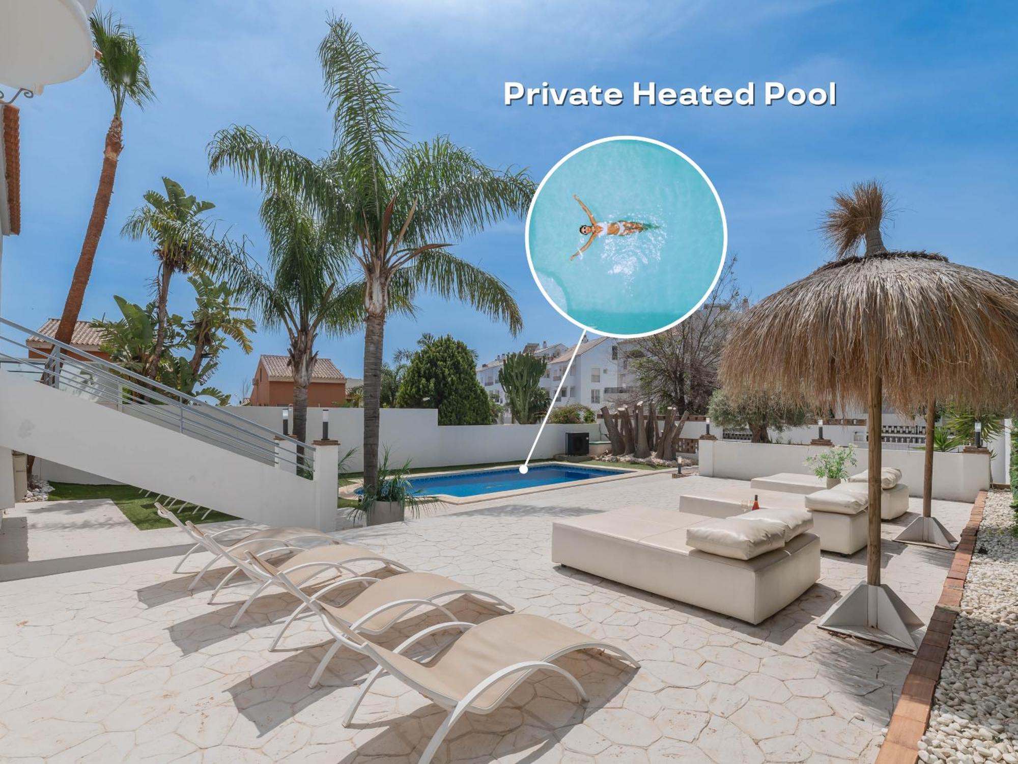 Vacation Marbella I Sunny Camelia Villa Heated Pool, Recently Renovated, Best Residential Neighborhood In Benalmadena, Short Walk To The Beach, Cinema Room 외부 사진