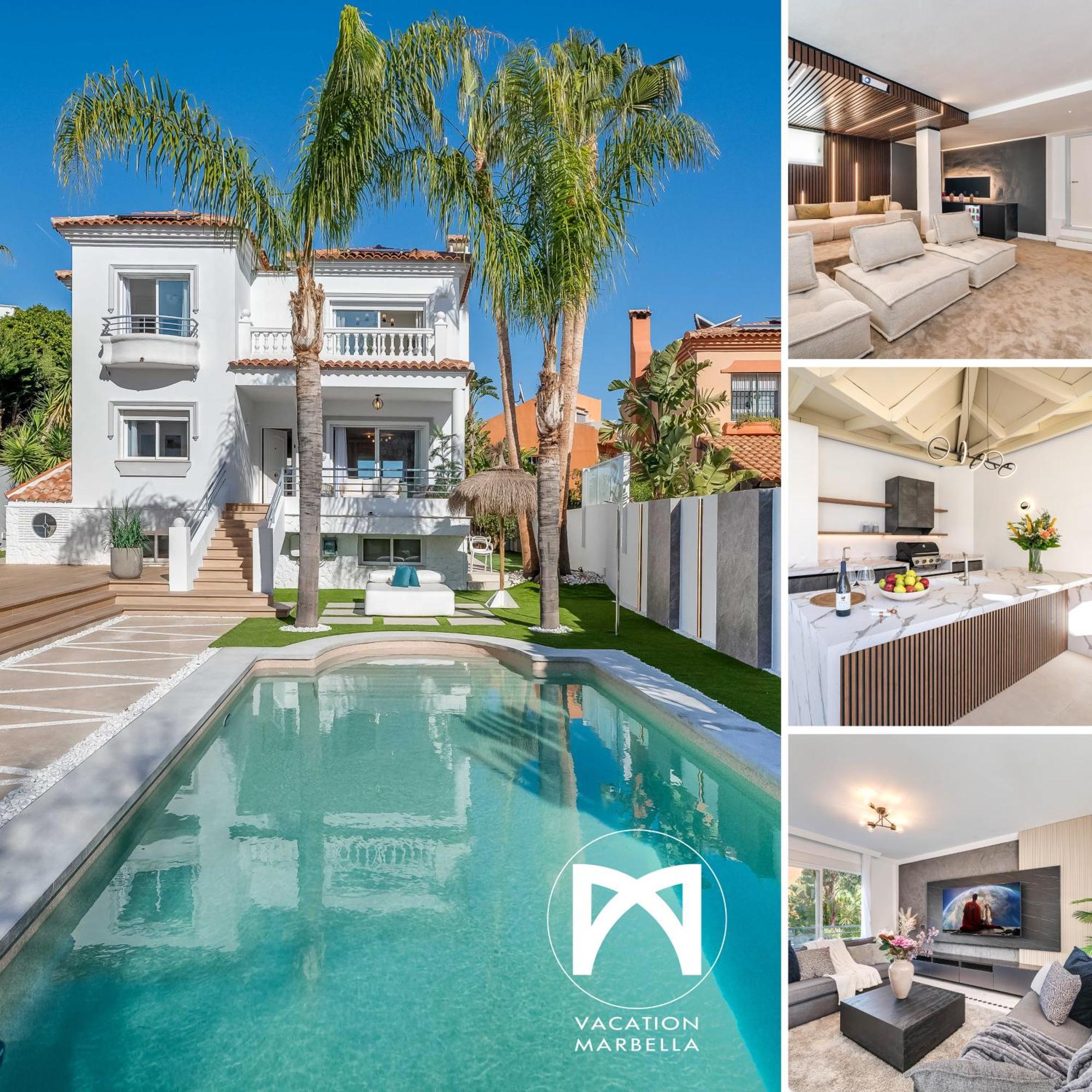 Vacation Marbella I Sunny Camelia Villa Heated Pool, Recently Renovated, Best Residential Neighborhood In Benalmadena, Short Walk To The Beach, Cinema Room 외부 사진